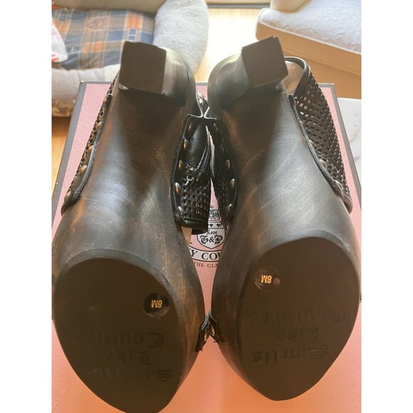 Juicy Couture Women's Carli Cage Platform Heels Black Size 8M NIB - Picture 8 of 14